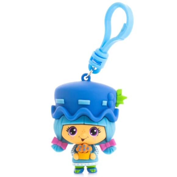 Accessories - Strawberry Shortcake CheeBee Blueberry Muffin bag clip Keychain Collectible